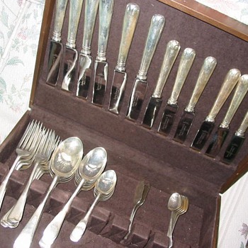 quasi-antique sterling flatware