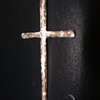 Gilt Antique Jesuit Crucifix found on beach West side of Kobe Japan