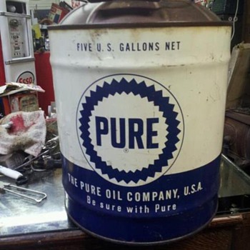 5 gallon pure can
