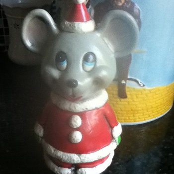 Santa Mouse Bank - Coin Operated