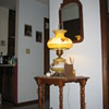 Mirror and hall table