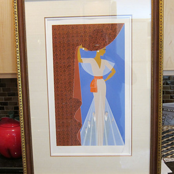 Ertè " THE CURTAIN", (The Twenties Remembered Suite)