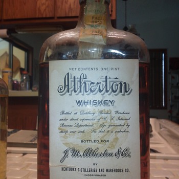 Vintage Medicinal Whiskey