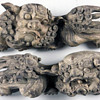 Japanese Edo Period Temple Shishi Pair