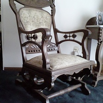 Year (????) Coil Spring Platform Rocker