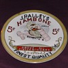 J.P. Alley's Hambone 5 cent Cigar Plate 