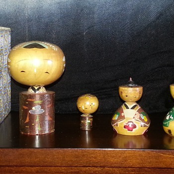 Kokeshi dolls? Pre-ww2 - Dolls
