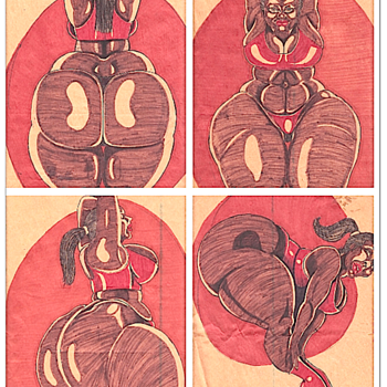 B. E. Riddick Outsider Art African-American Artist of the 1970s. - Visual Art