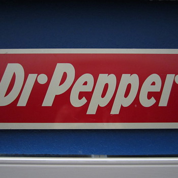 Dr Pepper sign