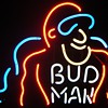 Bud Man Neon Sign