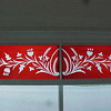 Cut-to-clear Engraved Glass Panel