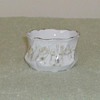 Porcelain sugar bowl with floral design