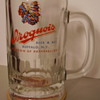 Two Iroquois Beer Glasses