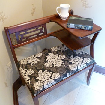 Mid century Phone Bench