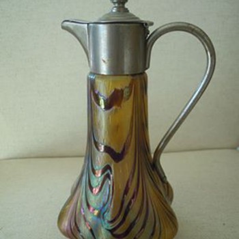Decanter, carafe - Art Glass
