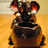 Lusterware Elephant Ashtray