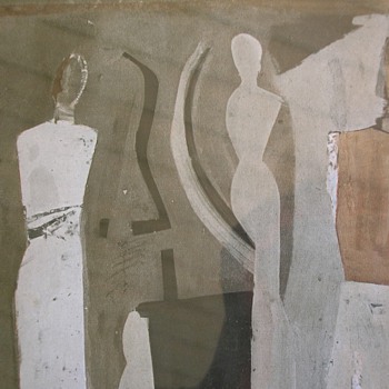Holocaust Themed Painting -1  Anybody have any info on this one? - Posters and Prints