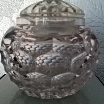 Bubbly Glass Pot :) - Glassware