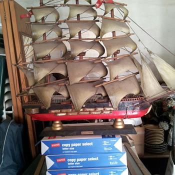 Buccaneer wooden ship