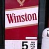 Winston Cigarette sign