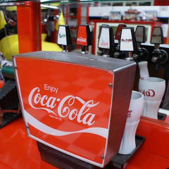 Coca Cola dispenser