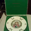 1978 Bone China Christmas Plate by Royal Doulton