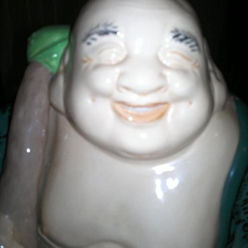 Smiling Bald Headed Buddah ?