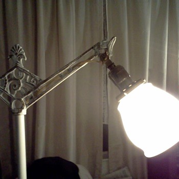 Vintage Bridge Floor Lamp - Art Deco