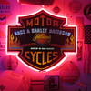 Vintage Harley Davidson Neon Sign