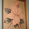 Magnolia blossom watercolor