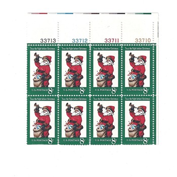PART OF MY STAMP COLLECTION. "MERRY CHRISTMAS EVERYONE"