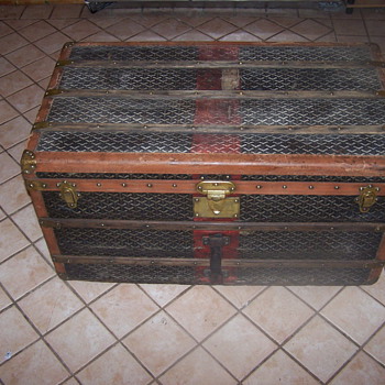 My Paris France Goyard trunk 