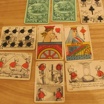 I just have a question, I have a set of Murphy's Varnish Co. Playing cards and I read an article about them on a NY museum web. - Cards