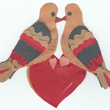 Homemade and Handmade Valentines Cards collection Jim Linderman