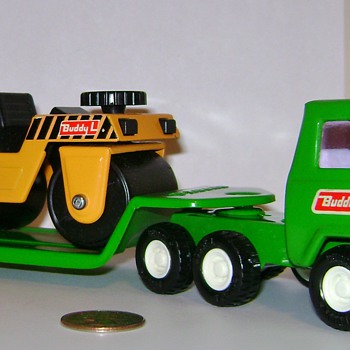 Buddy L Truck, Trailer & Roller - Toys