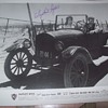 Giant movie still signed by Liz Taylor