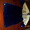 Victorian Woman's Velvet Coat