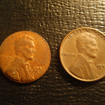 1952 D wheat penny - US Coins