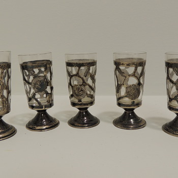 Sterling Silver Shot Glasses? Mexico - Sterling Silver