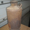 A metal can that was on our farm for as long as I can remember, and I'm 46
