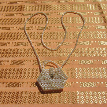 Cultured pearl coin purse - Accessories
