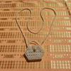 Cultured pearl coin purse