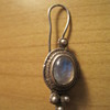 Silver Opal Earring