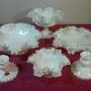 Small Collection of Fenton Silver crest pieces