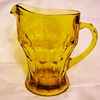 Anchor Hocking Georgian - Amber Topaz Pitcher