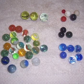 Vintage Marbles? Help ---identification