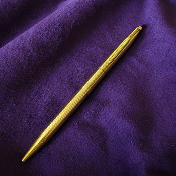 Vintage 18K Gold Bulgari Italy Ball Point Pen