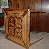 Inlaid Wood Game Table