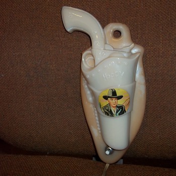 ALADDIN HOP A LONG CASSIDY NIGHT LIGHT