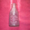 Vintage, milk bottle = EMBOSSED; C.W. BARROW, WALTHAM, MASS.